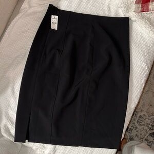 Women’s Black high rise pencil skirt